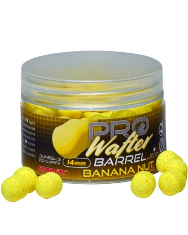 Kulki Haczykowe Starbaits Probiotic Banana Nut Barrel Wafter 14mm 50g
