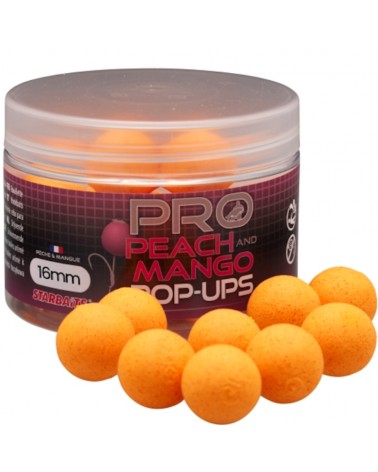 Kulki Haczykowe Starbaits Probiotic Peach Mango Pop Up 16mm 50g