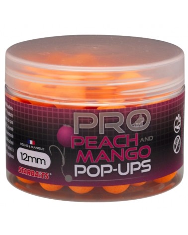 Kulki Haczykowe Starbaits Probiotic Peach Mango Pop Up 12mm 50g