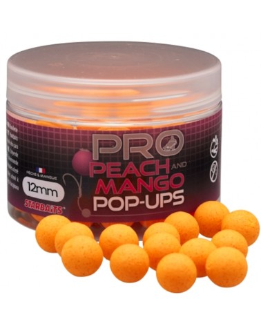 Kulki Haczykowe Starbaits Probiotic Peach Mango Pop Up 12mm 50g