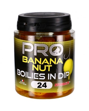 Kulki Haczykowe Starbaits Probiotic Boilies In Dip Banana Nut 24mm 150g