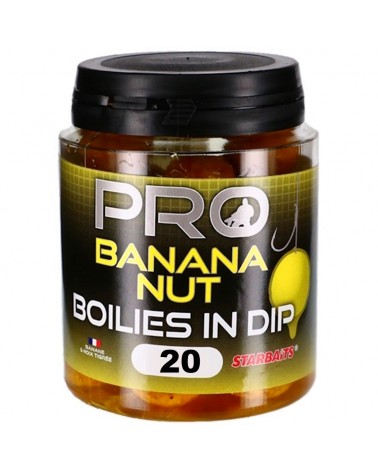 Kulki Haczykowe Starbaits Probiotic Boilies In Dip Banana Nut 20mm 150g