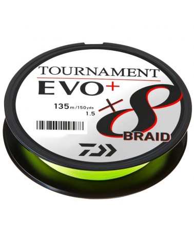 Plecionka Daiwa Tournament X8 Braid EVO+