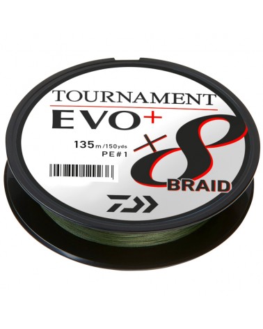 Plecionka Daiwa Tournament X8 Braid EVO+