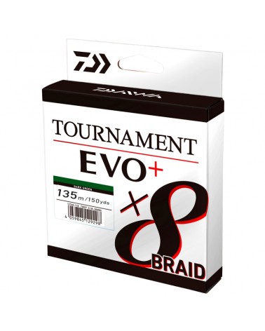 Plecionka Daiwa Tournament X8 Braid EVO+