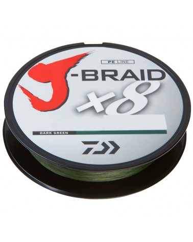 Plecionka Daiwa J-Braid X8 Dark Green Zielona
