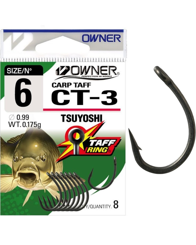 Haczyki Owner CT3 Carp Taff
