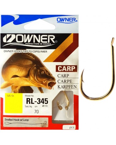 Haczyki Z Przyponem Owner RL345 Chinu