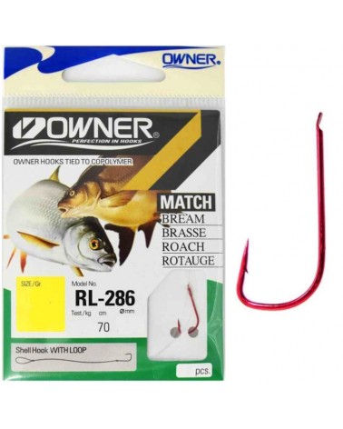 Haczyki Z Przyponem Owner RL286 Sode