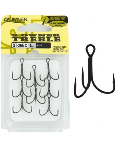 Kotwice Kotwiczki Owner Treble Hooks ST26BC