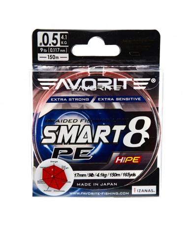 Plecionka Favorite Smart PE 8x 150m