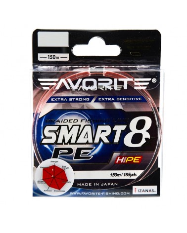 Plecionka Favorite Smart PE 8x 150m