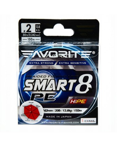 Plecionka Favorite Smart PE 8x 150m