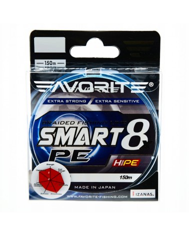 Plecionka Favorite Smart PE 8x 150m