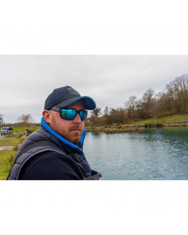Okulary Przeciwsłoneczne Preston Inception Wrap Sunglasses Ice Blue Lens