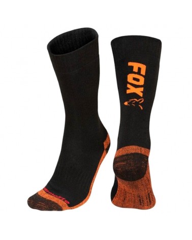 Skarpety Termiczne Fox Black/Orange Thermolite Sock Roz. 6-9 EU 39-43