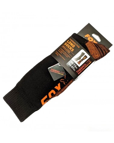 Skarpety Termiczne Fox Black/Orange Thermolite Sock Roz. 6-9 EU 39-43