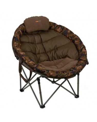 Okrągły Fotel Karpiowy Z Oparciem Fox Lounger Chair