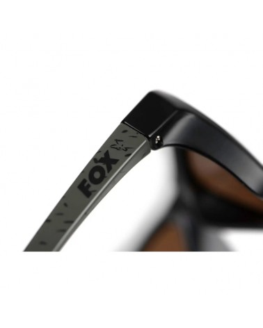 Okulary Wędkarskie Polaryzacyjne Fox Collection Wraps Green/Black Brown Lense