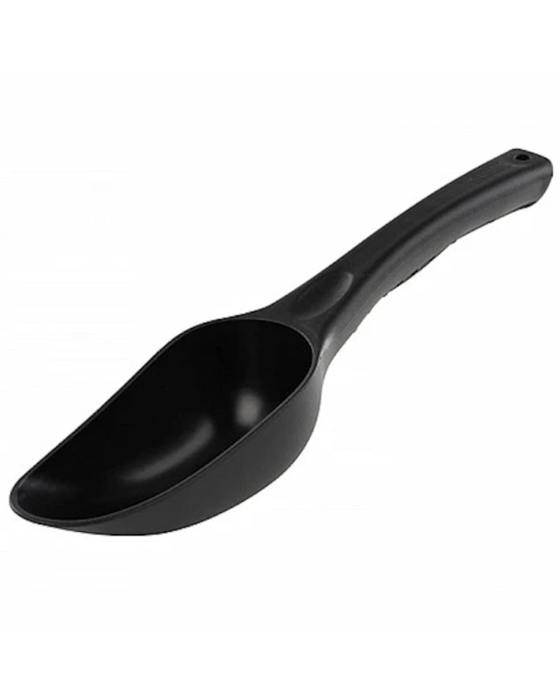 Łyżka Karpiowa Fox Spomb Scoop Black Do Napełniania Rakiet i Nabierania Zanęty Ziaren