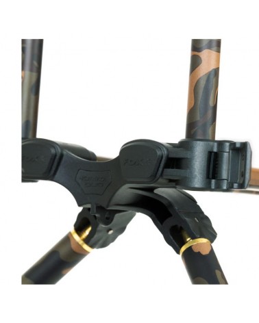 Stanowisko Rod Pod Karpiowy Na 3 Wędki Fox Horizon Duo Camo 3 Rod Pod +2 Nogi 36''