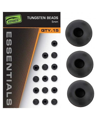 Koraliki Wolframowe 5mm Fox Edges Essentials Tungsten Beads 15szt.
