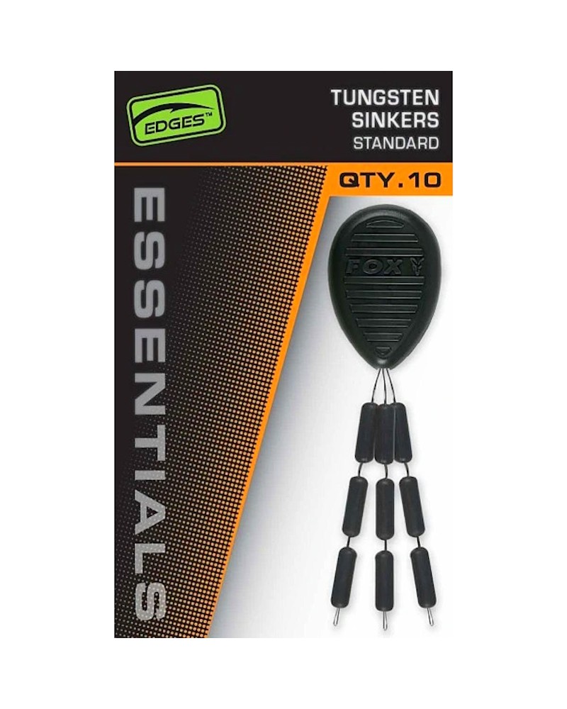 Stopery Obciążniki Do Przyponów Fox Edges Essentials Tungsten Sinkers Standard 10szt.