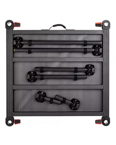 Duża Stabilna Platforma Traper GST 90x73cm Na Nogach 36mm