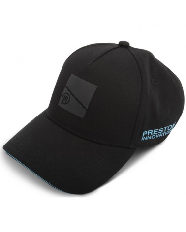 Czapka Wędkarska Z Daszkiem Preston Black HD Cap Czarna