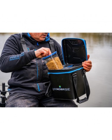 Torba Preston Hardcase Bait Safe 25x25x25cm Z Pojemnikami 4szt.