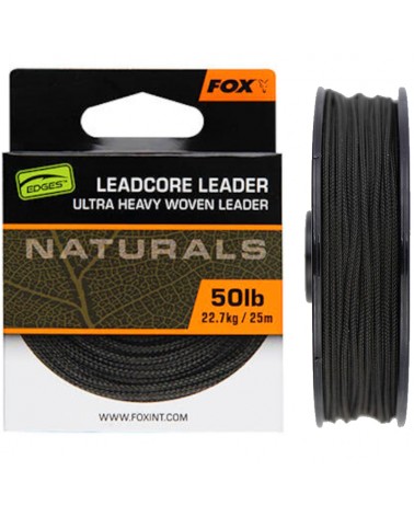 Materiał Na Zestaw Karpiowy Fox Naturals Leadcore 50lb 22.7kg 25m