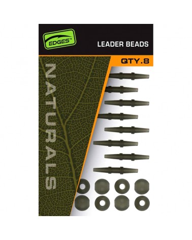 Koraliki Do Zestawów Helikopterowych Fox Edges Naturals Leader Beads 8szt.