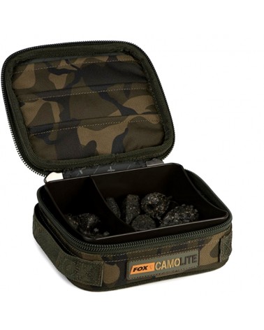 Torba Organizer Na Ciężarki Karpiowe Fox Camolite Rigid Lead & Bits Bag Compact 5x14.5x7cm