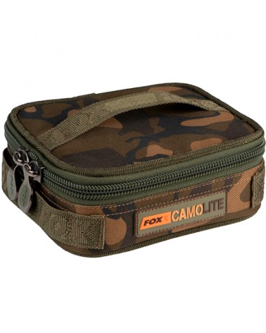 Torba Organizer Na Ciężarki Karpiowe Fox Camolite Rigid Lead & Bits Bag Compact 5x14.5x7cm