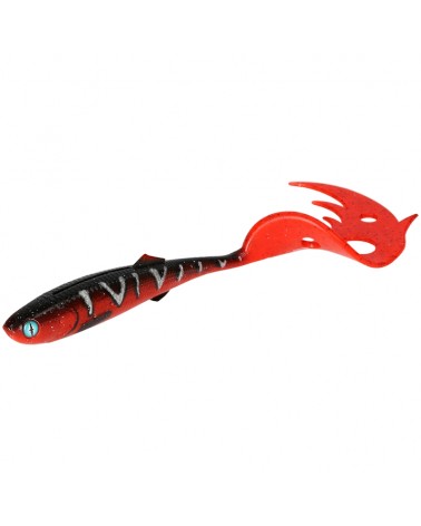 Przynęta Twister Mikado Sicario Pike Tail 10.5cm Red Tiger 1szt.