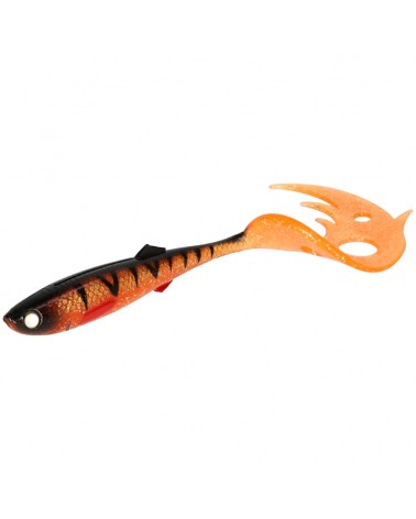 Przynęta Twister Mikado Sicario Pike Tail 10.5cm Orange Perch 1szt.