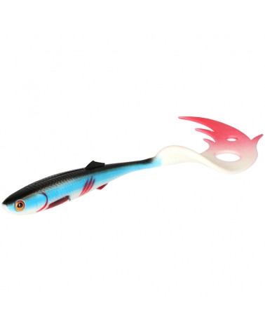Przynęta Twister Mikado Sicario Pike Tail 18cm Bleeding Blue 1szt.
