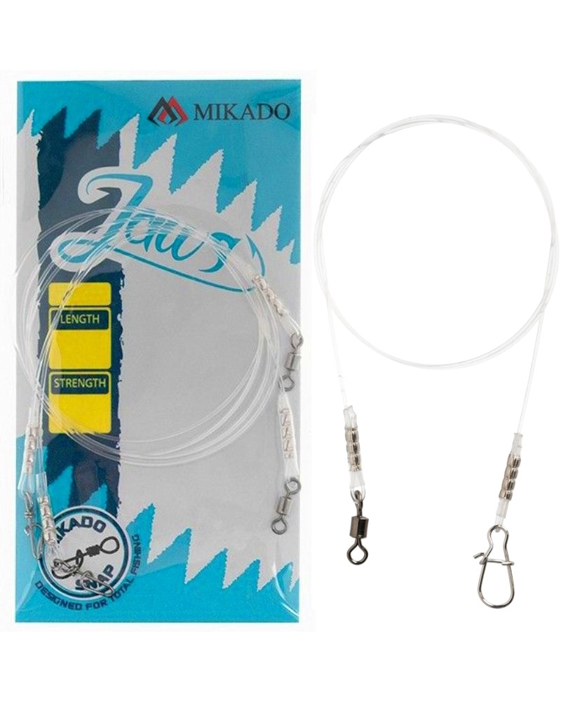 Przypon Fluorocarbonowy Mikado Jaws Super Strong