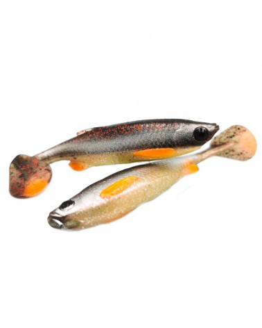 Guma 3D Fat Minnow T-Tail Savage Gear 13cm 20g Green Pearl Silver