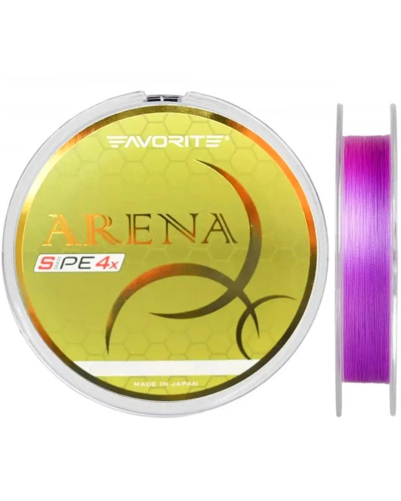 Plecionka Favorite Arena PE 4x 0.071mm 3.5lb 1.4kg 150m Fioletowa