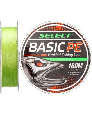 Plecionka Select Basic PE 4X Jasnozielona