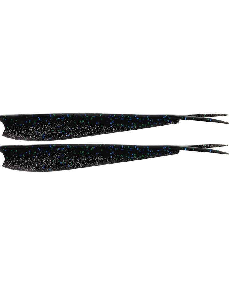 Guma Jaskółka Westin Twinteez V-Tail 15cm 14g Black Magic 2szt.