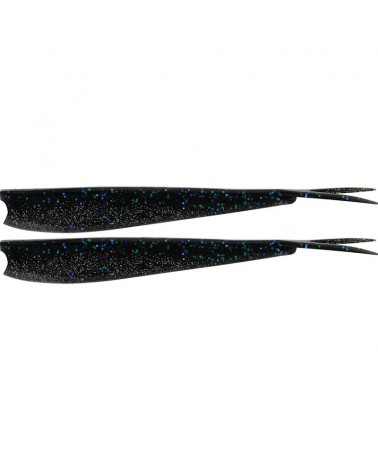 Guma Jaskółka Westin Twinteez V-Tail 15cm 14g Black Magic 2szt.