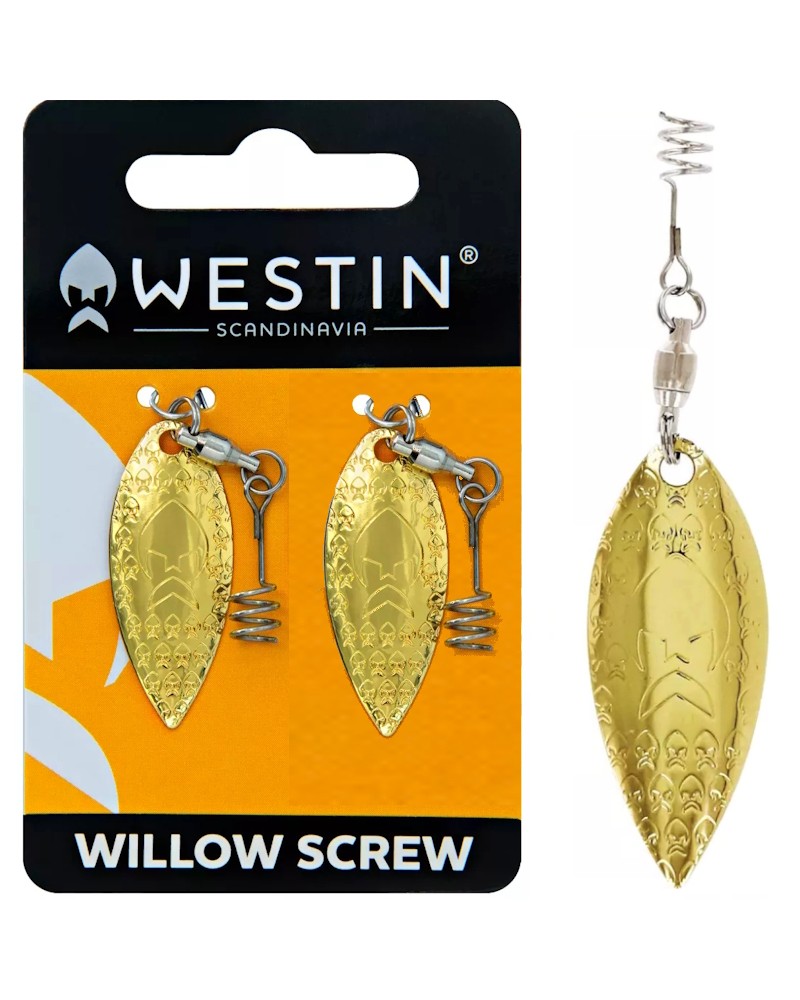 Skrzydełko Bystka Do Przynęt Westin Add-It Willow Screw Large Gold 2szt.
