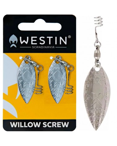 Skrzydełko Bystka Do Przynęt Westin Add-It Willow Screw Large Silver 2szt.