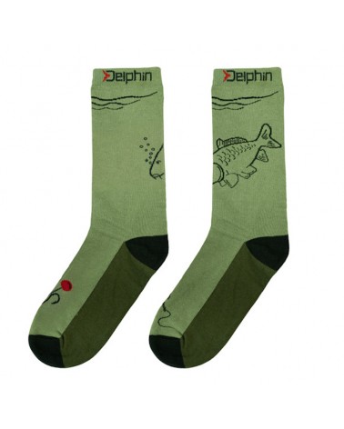 Skarpety Wędkarskie Delphin Carp Dla Karpiarza Roz. 41-46
