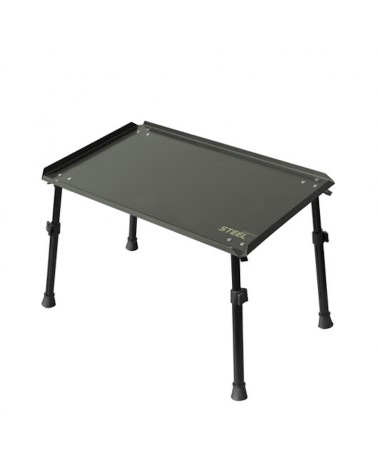 Stolik Na Akcesoria Karpiowe Delphin Steels XL 55x35x27-41cm