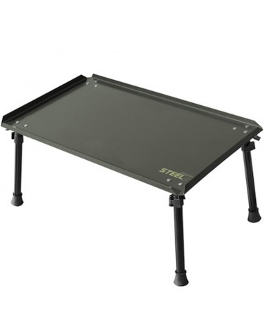 Stolik Na Akcesoria Karpiowe Delphin Steels XL 55x35x27-41cm
