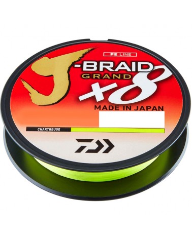 Plecionka Daiwa J-Braid Grand x8 Chartreuse