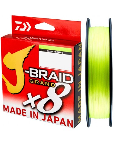 Plecionka Daiwa J-Braid Grand x8 Chartreuse